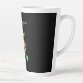 Tasse Latte La vache écossaise des Highlands appelle (Droite)