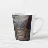 Tasse Latte La vallée la plus sombre (Droite)