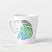 Tasse Latte La vérité est comme un lion (Angle gauche)