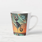 Tasse Latte La Vie D'Un Chat De Femme De Chaussure (Droite)