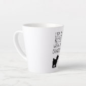 Tasse Latte La Vie Est Meilleure Avec Un Cavapoo (Angle gauche)