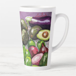 Tasse Latte La vie morte du chef