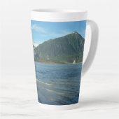 Tasse Latte Lac Mendenhall dans Juneau Paysage de l'Alaska (Angle droit)
