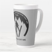 Tasse Latte L'Accident De Ski Va Bien Bientôt (Angle droit)