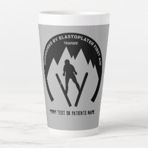 Tasse Latte L'Accident De Ski Va Bien Bientôt