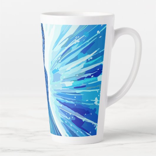 Tasse Latte Lâchez prise (Droite)
