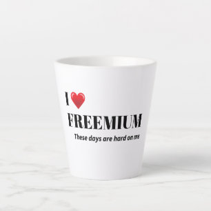 Tasse Latte L'adultisation "La vie avec un budget" est dure hu