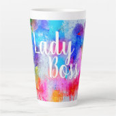 Tasse Latte Lady Boss (Devant)