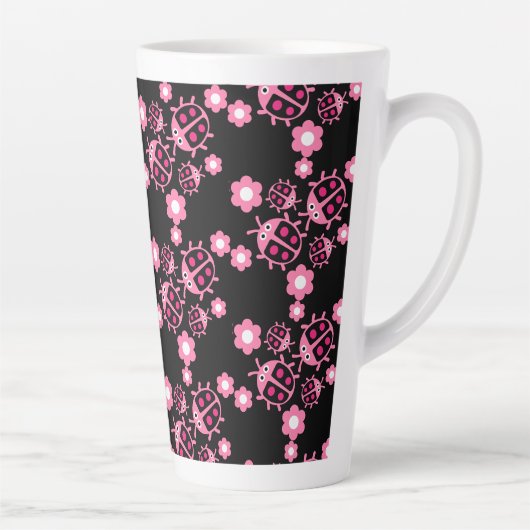 Tasse Latte Ladybird Et ladybug (Droite)