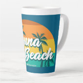 Tasse Latte Laguna Beach Californie (Angle droit)