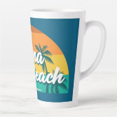 Tasse Latte Laguna Beach Californie (Droite)