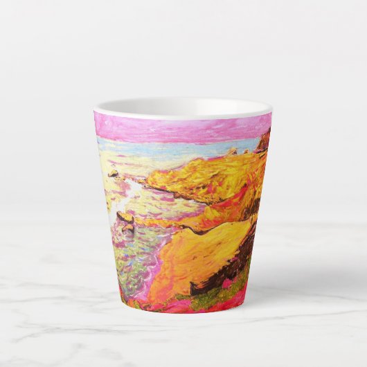 Tasse Latte Laguna Beach Cove (Devant)