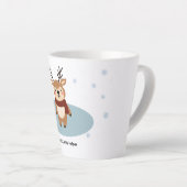Tasse Latte L'Aide de Père Noël (Angle droit)