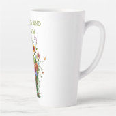 Tasse Latte Laissez Votre Esprit S'épanouir (Droite)