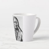 Tasse Latte Lakota Chef Abandon : assis Bull Fort Buford (Angle droit)