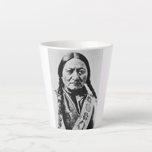 Tasse Latte Lakota Chef Abandon : assis Bull Fort Buford (Devant)