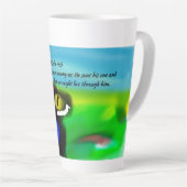 Tasse Latte l'amour de Jésus (Angle droit)