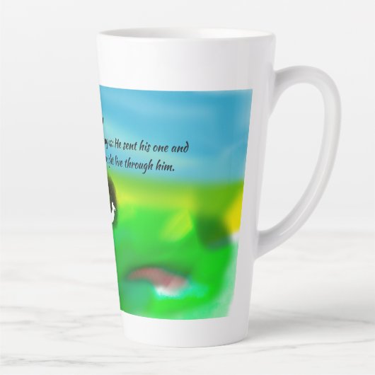 Tasse Latte l'amour de Jésus (Droite)