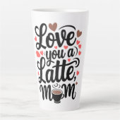 Tasse Latte L'amour de maman (Devant)