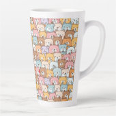 Tasse Latte L'amour des chiots (Droite)