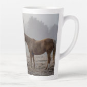 Tasse Latte L'amour du cheval (Droite)