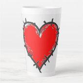 Tasse Latte L'amour est (Devant)
