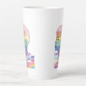 Tasse Latte L'amour est l'amour (Devant)