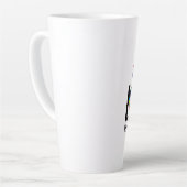 Tasse Latte L'amour n'a pas besoin de mots Sensibilisation sur (Angle gauche)