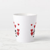 Tasse Latte L'amour n'est pas annulé (Devant)