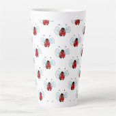 Tasse Latte Lampe de table coccinelle (Devant)