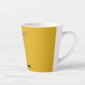 Tasse Latte Lancement de Discus (Droite)