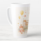 Tasse Latte Lancer l'oreiller (Angle gauche)