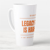 Tasse Latte L'ancien code est hanté Drôle de programmeur dével (Angle gauche)