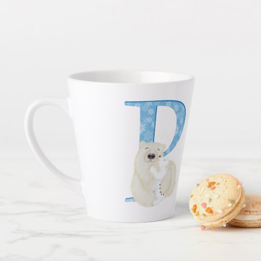 Tasse Latte L'animal ABC P est destiné à l'ours polaire latte (En situation)