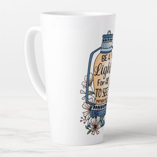 Tasse Latte Lanterne d'inspiration (Angle gauche)