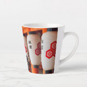 Tasse Latte Lanternes dans le sanctuaire d'Itsukushima (Droite)