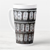 Tasse Latte Lanterns japonais (Angle gauche)