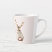 Tasse Latte Lapin cœur de Bunny Blush (Droite)