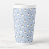 Tasse Latte Lapin Cute lapin motif enfants fête d'anniversaire (Devant)