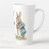 Tasse Latte Lapin de Pâques  (Droite)