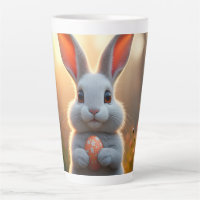Lapin de Pâques heureux dans la magie du printemps