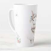 Tasse Latte Lapin en robe (Angle gauche)