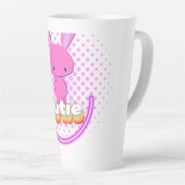 Tasse Latte Lapin mignon (Angle droit)