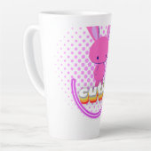 Tasse Latte Lapin mignon (Angle gauche)
