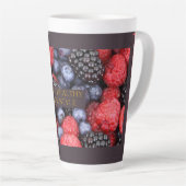 Tasse Latte L'appétit du Berry entier (Angle droit)