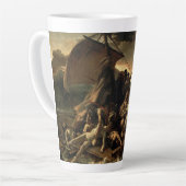 Tasse Latte L'arbre de la méduse-Théodore Géricault (Angle gauche)