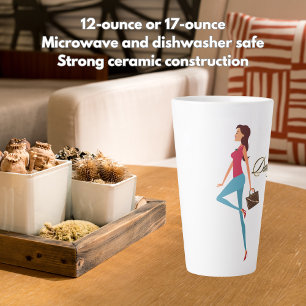 Tasse Latte L'argent de papa, mignonne & sassy adolescente fil
