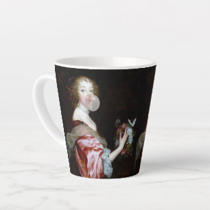 Tasse Latte L'arrivée inattendue de papillons