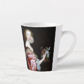 Tasse Latte L'arrivée inattendue de papillons (Droite)