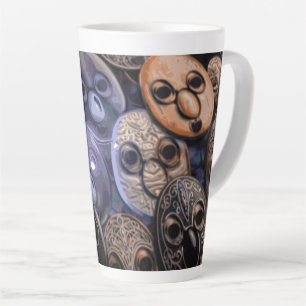 Tasse Latte L'art de l'oeuf RG RA